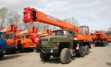 Автокран «Клинцы» КС-55713-3К-1 (шасси Урал-5557 6х6)