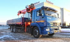 КАМАЗ 65117-А5 (6x4) с КМУ Kanglim KS1256G-II