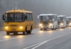 Отгрузка большой партии автобусов в Железногорск
