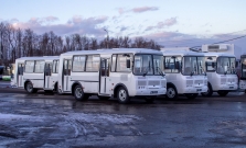Газовые автобусы ПАЗ отправились в Архангельскую область