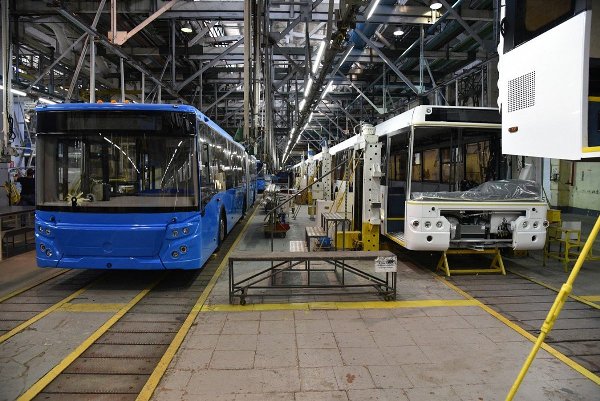 производство новых автобусов ЛиАЗ