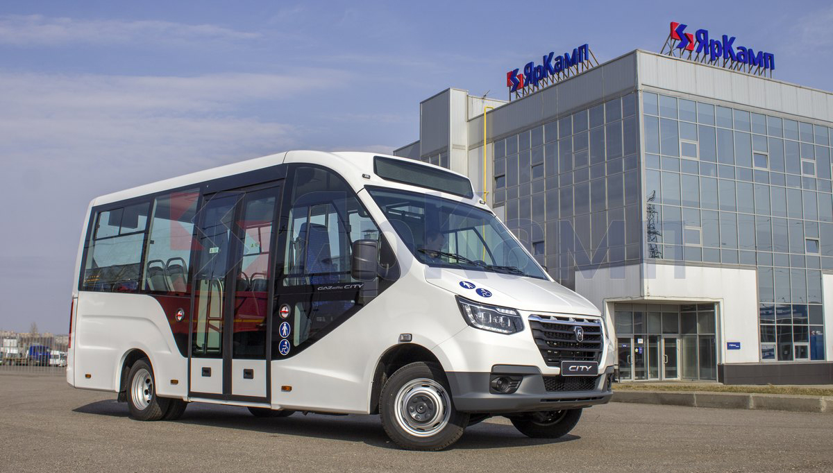 Новая модель микроавтобуса ГАЗель CITY 