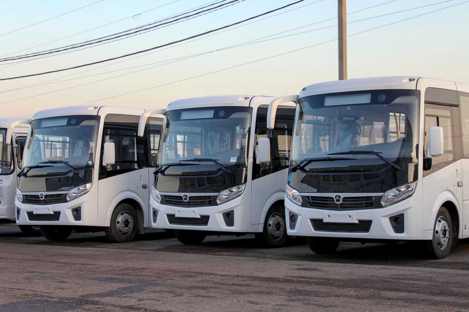 Отгрузка автобусов ПАЗ 320435-04 Доступная среда